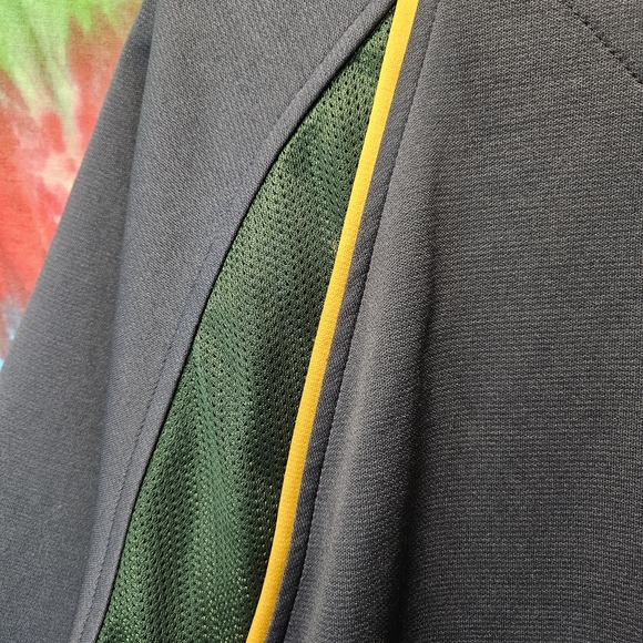 Oakland Athletics Dark Gray Team Baseball Jersey with Yellow Trim True Fan TagXL - Picture 13 of 14